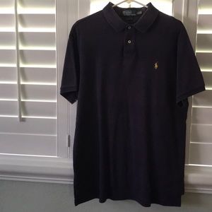 Dark purple men’s polo